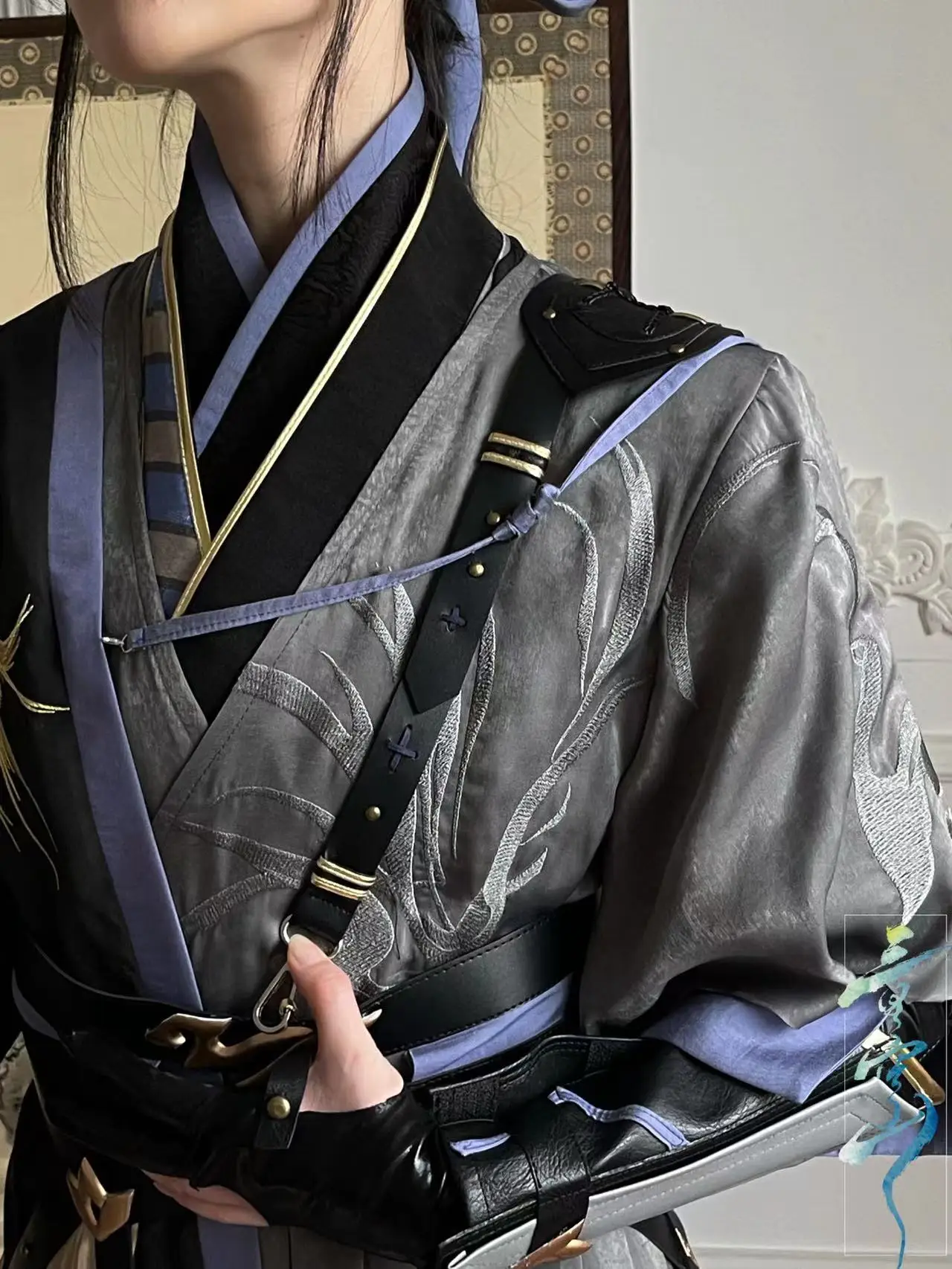 Anime Game Code Name: Yuan Fu Rong Antiquities Halloween Carnival Role CosPlay Costume Complete Set