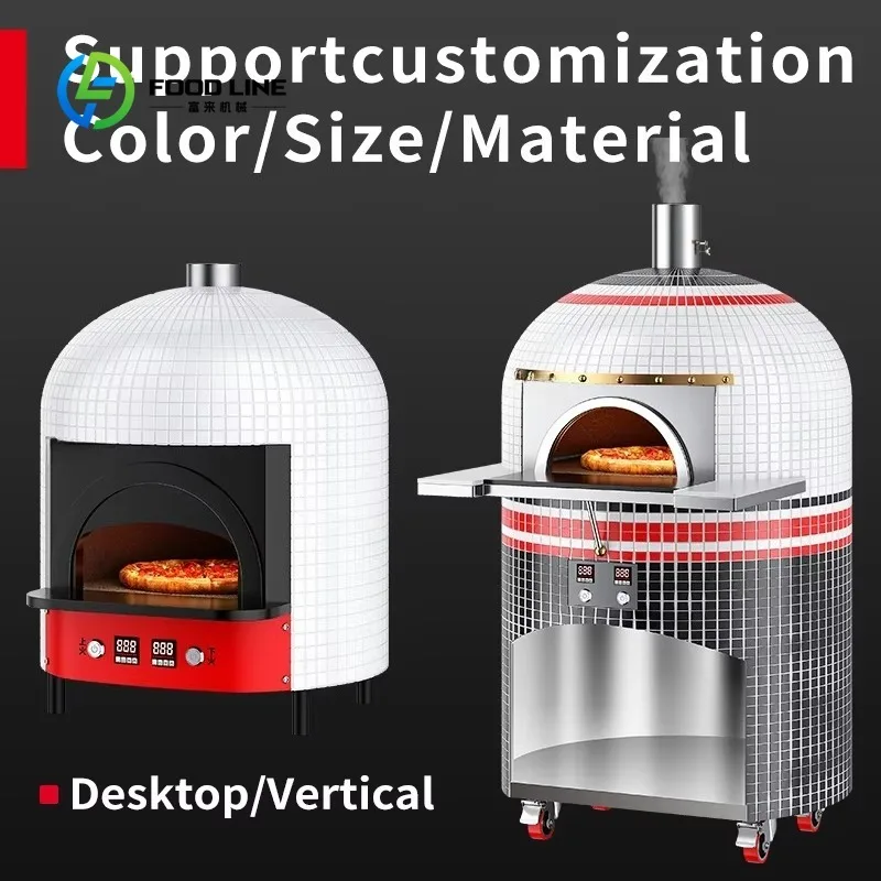 Customized Electric Pizza Oven with Smart Temperature Memory Function 12 Inch Stainless Steel for Chef Professional Baking