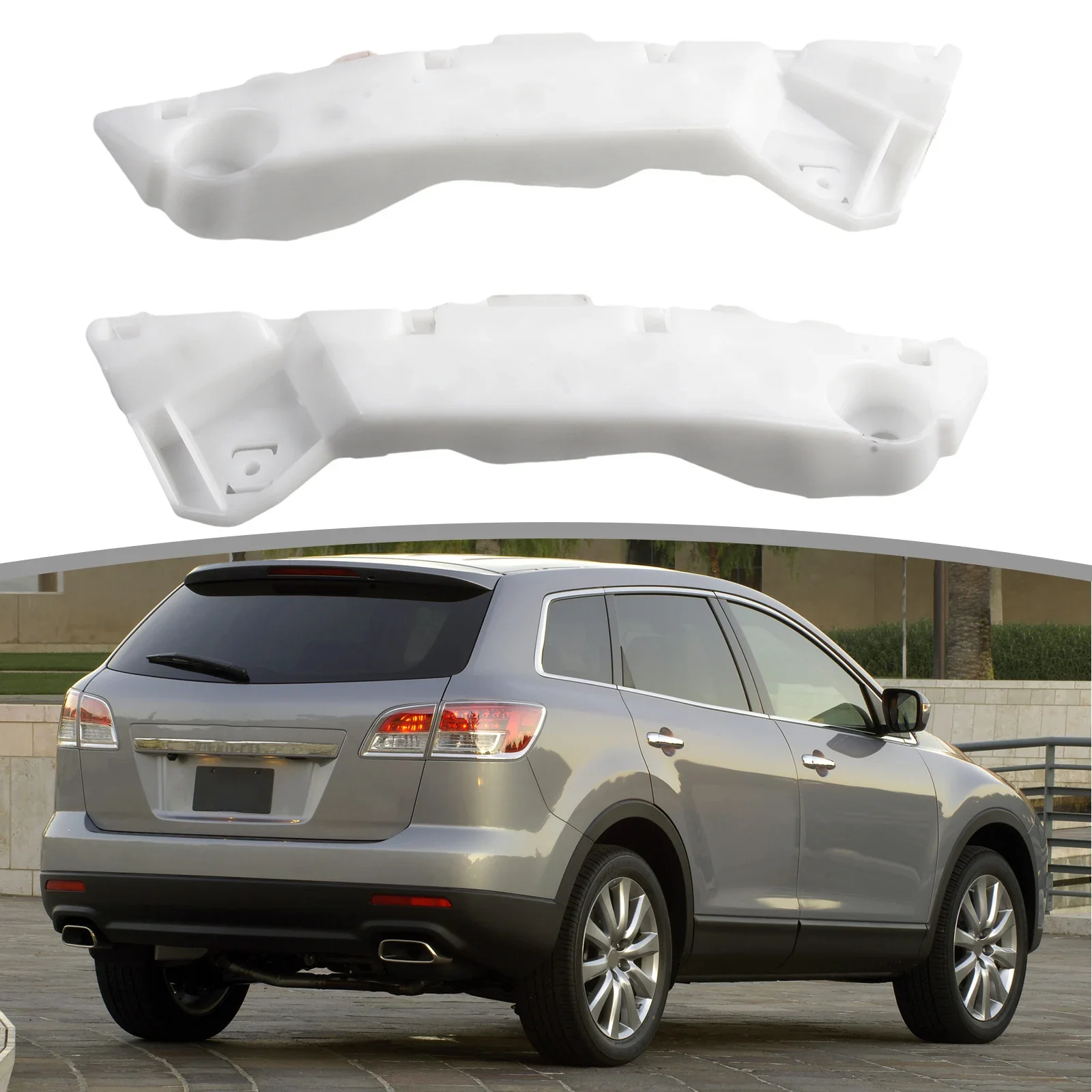 Secure Installation with Left And Right Front Bumper Bracket Retainer for Mazda CX9 20072015  Reliable Protection