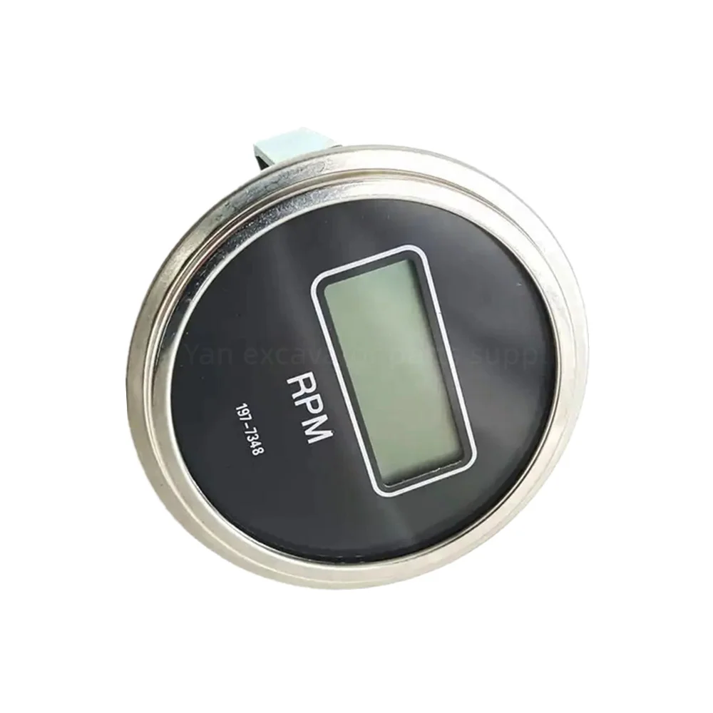 

For 197-7348 9X-1117 197-7347 161-3932 361-7150 366-0367 E3302 E3306B E3412C E3512 Timer Tachometer Odometer Excavator Parts