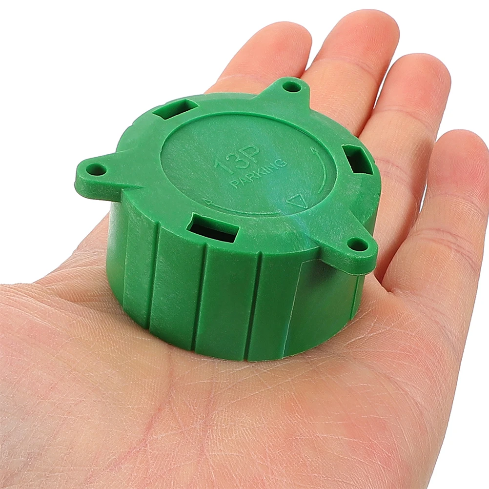 

6 Pcs Plug Dust Cover Holder Electric Car Accessories 13P Trailer Connector Protector Socket Parts Pin Alignment Tool Debris