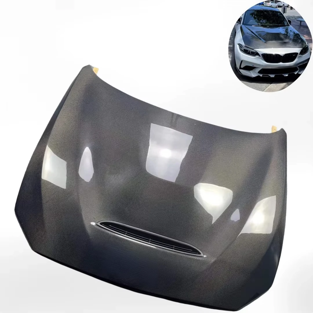 

F21 F22 F87 M2 M2C M235i Hood Bonnet Customized GTS Style Carbon Fiber Hood for 2014-2019