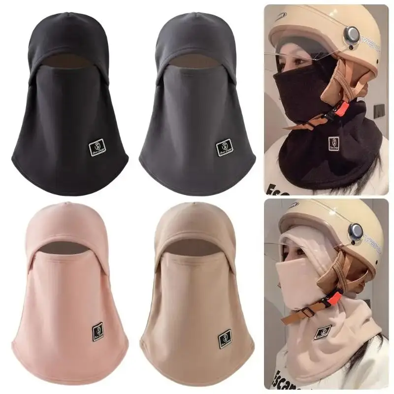 

Warm Fleece Full Face Cycling Mask Hat Winter Ski Balaclava Helmet Liner Cap Thermal Scarf Bandana for Men And Women