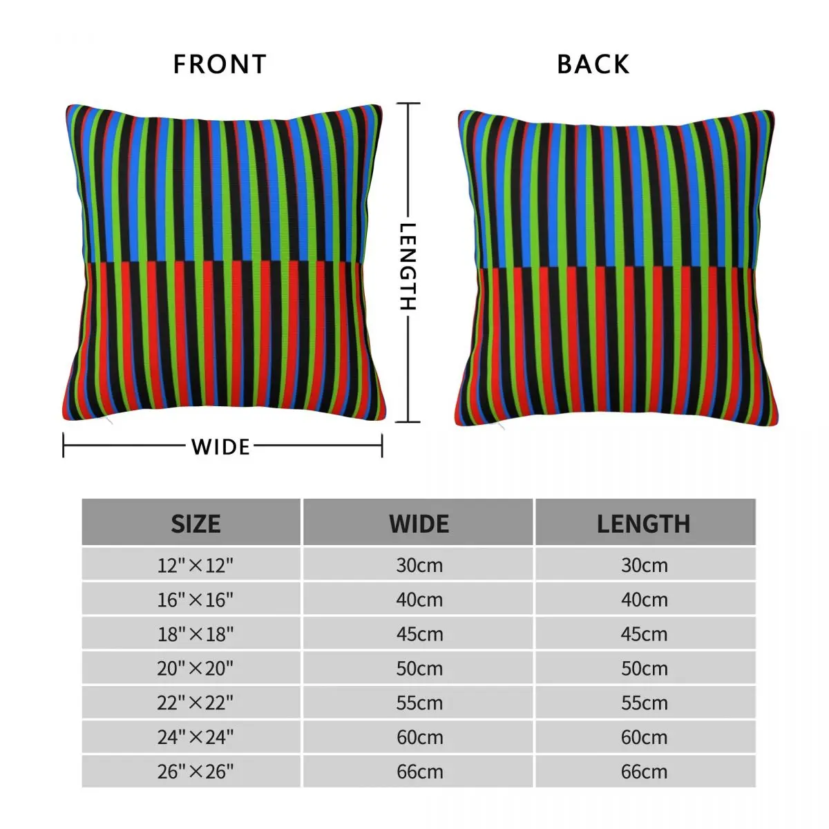 Venezuela Square Pillowcase Polyester Pillow Cover Velvet Cushion Zip Decorative Comfort Throw Pillow For Home Car