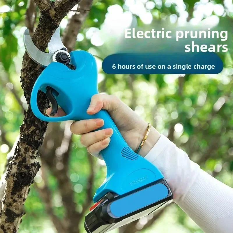 Premium New Wireless Electric Pruning Rechargeable Fruit Tree Shears To Cut Branches And Thick Branches Garden Electric