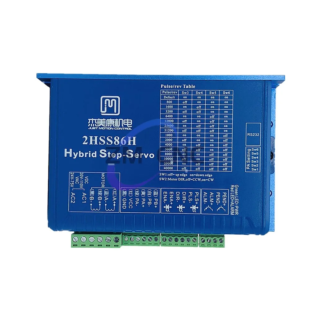 

2HSS86H-57-A-5/24 JMC 60/57 two-phase closed loop stepper motor driver dispensing screw machine