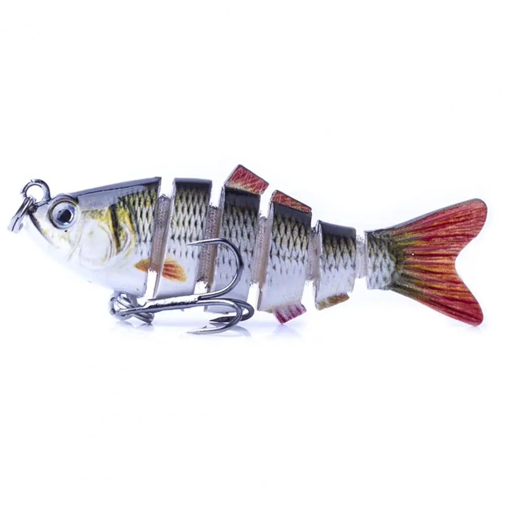 7cm 8.5g Reusable Artificial Bait 6 Sections Vivid Swimming Posture Five Specifications Fake Fishing Lure for Fishing Enthusiast