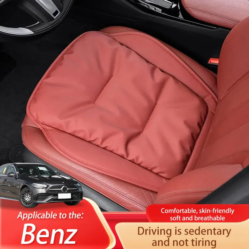 

Car Seat Cushion Luxury Leather Support Pad High Rebound Sponge Seat Cover For Benz C level 23 style