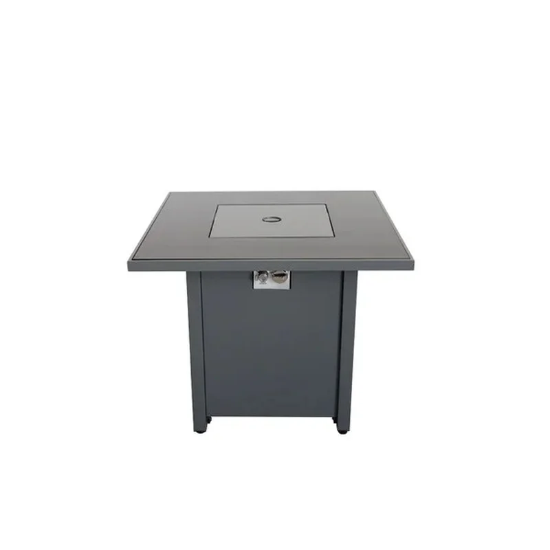 

25" H x 30" W Steel Outdoor Fire Pit Table
