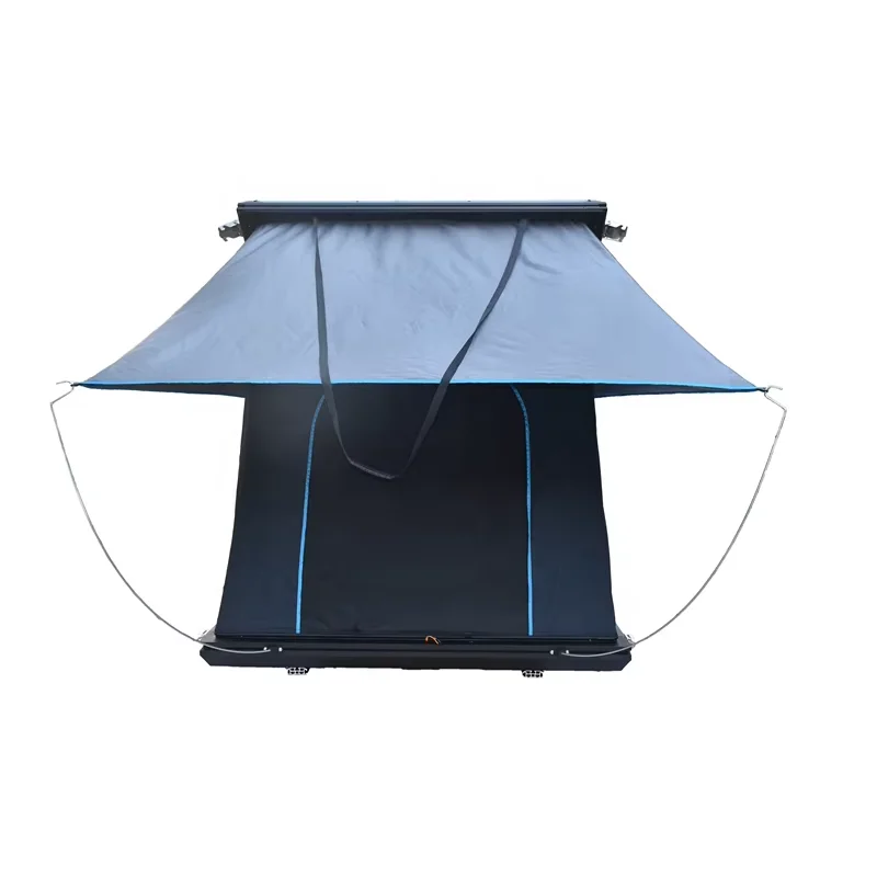 Deren Outdoor Waterproof 4x4 Camping Car Roof Top Tent For 3-4 Person Hard Shell Roof Top Tent