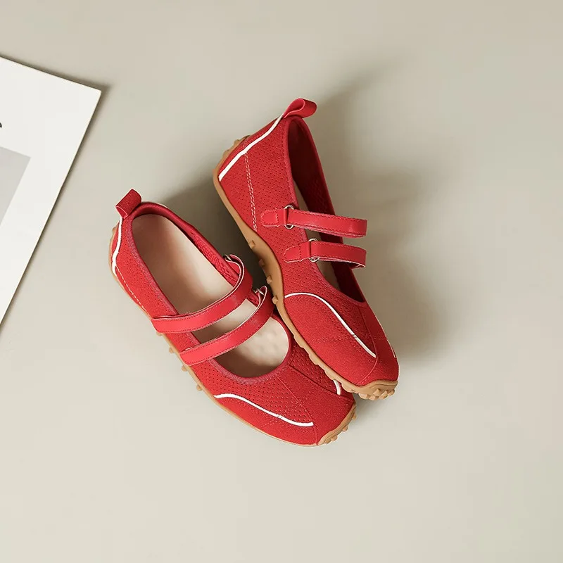 

New Womens Mary Jane Shoes Exquisite Hollow Out Casual Shoes for Woman Comfort Non Slip Sneakers Designer Shoes Zapatillas Mujer