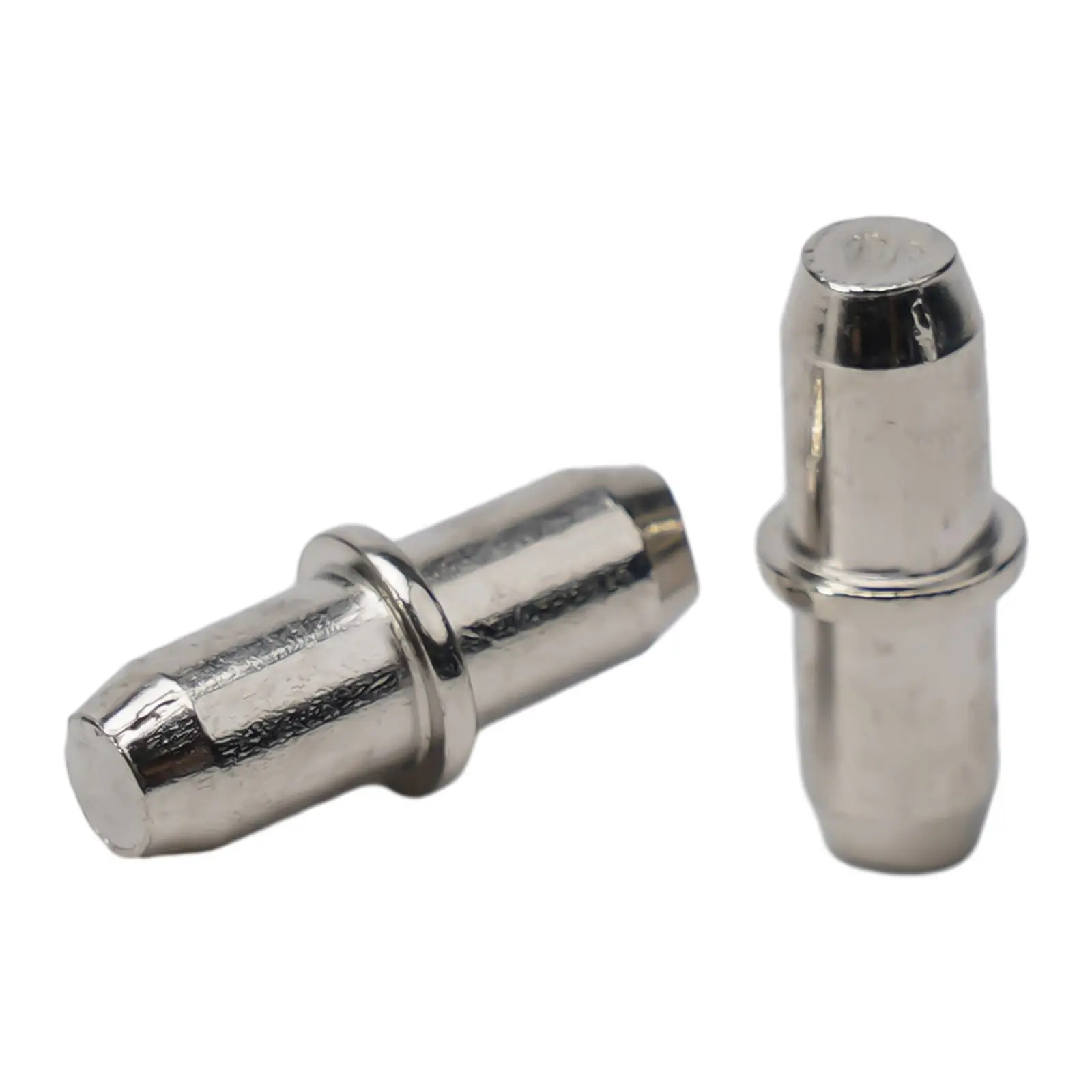 50개 브래킷 선반 지지대 견고한 도금 핀 5x16mm 내구성 쉬운 설치 캐비닛 가구 옷장용