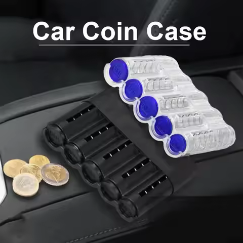 1PCS Creative Coins Purse Storage Box Euro Coin Dispenser Coin Holder Case Portable Coin Separator High Quality Wallet Money Box
