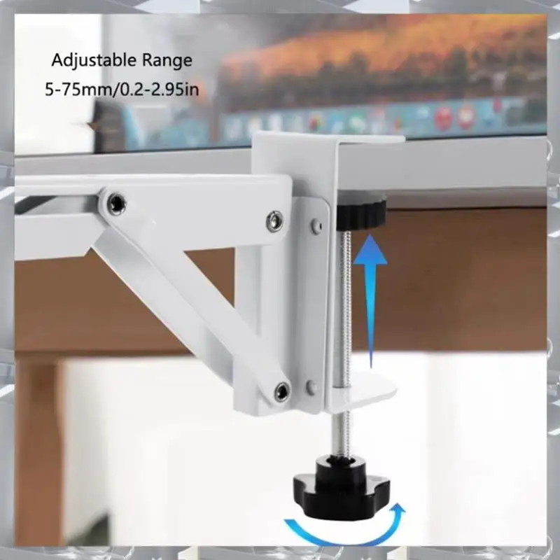 

Лидер продаж-2 шт., белый складной зажим для удлинителя стола, зажим для лотка для клавиатуры компьютера для дома/офиса, сделай сам, деревянный удлинитель для стола, кабан