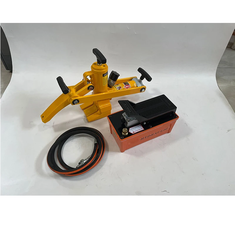

Tire Pickup Tool Pneumatic Portable Tire Press Pneumatic Hydraulic Stripper Loader Tire Pickup Repair Tool