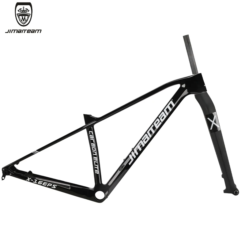 

2025 New JIMAITEAM all-carbon EPS fiber T800 frame mountain bike XC frame 29ER/ black