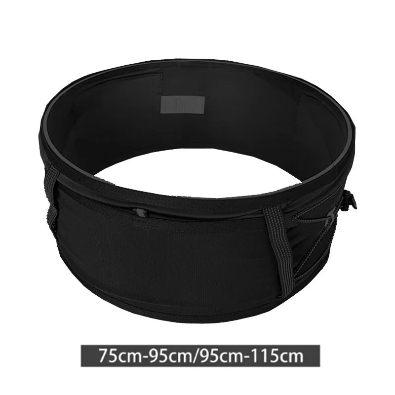 

Running Belt Comfortable Fit Breathable Portable Storage Trendy Running Waist Belt Bag for Camping Sports Fitness Bicycling Gym