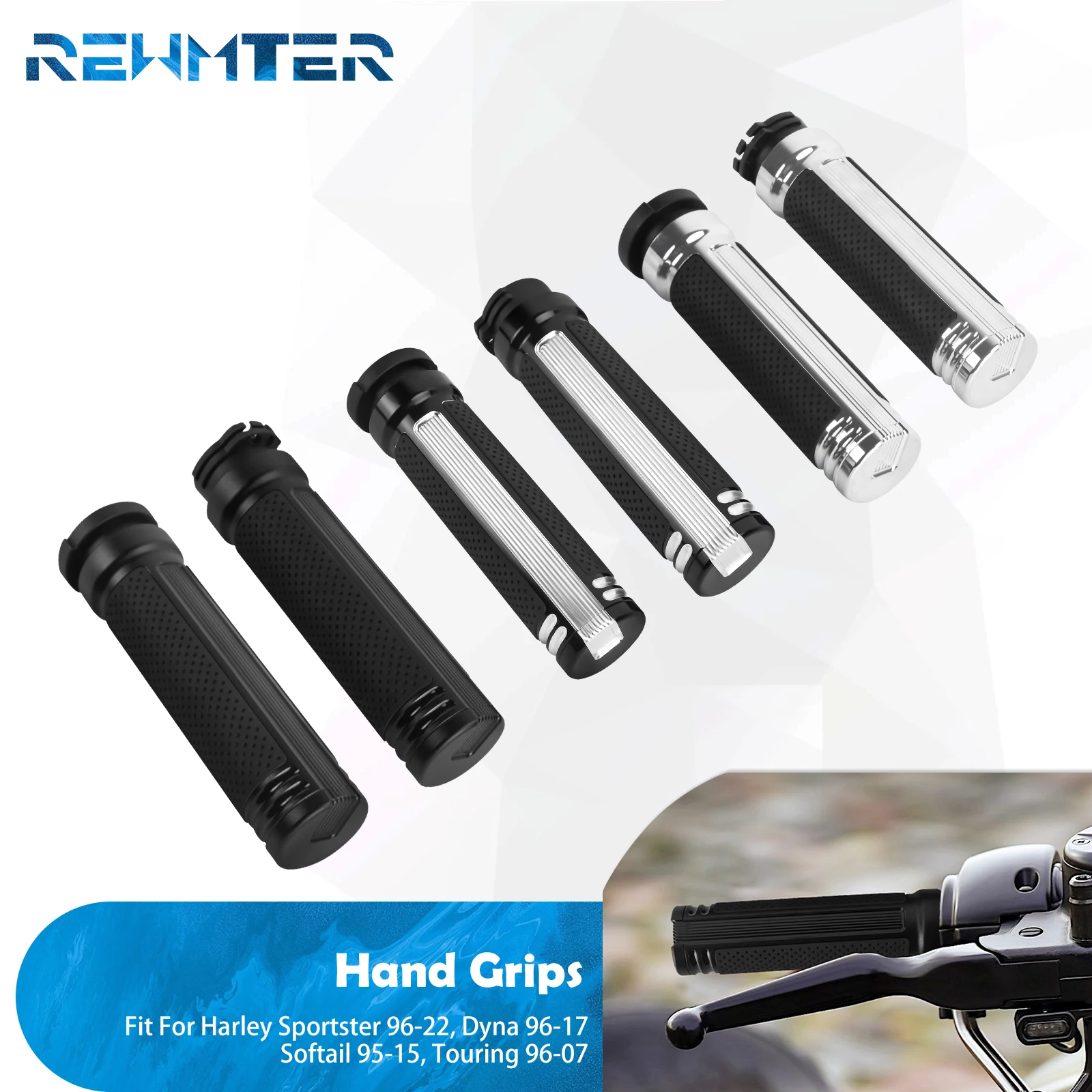 

Мотоциклетные 1-дюймовые ручки 25 мм для Harley Touring Road King Street Glide Softail Sportster 883 1200 Dyna V-Rod VRSC