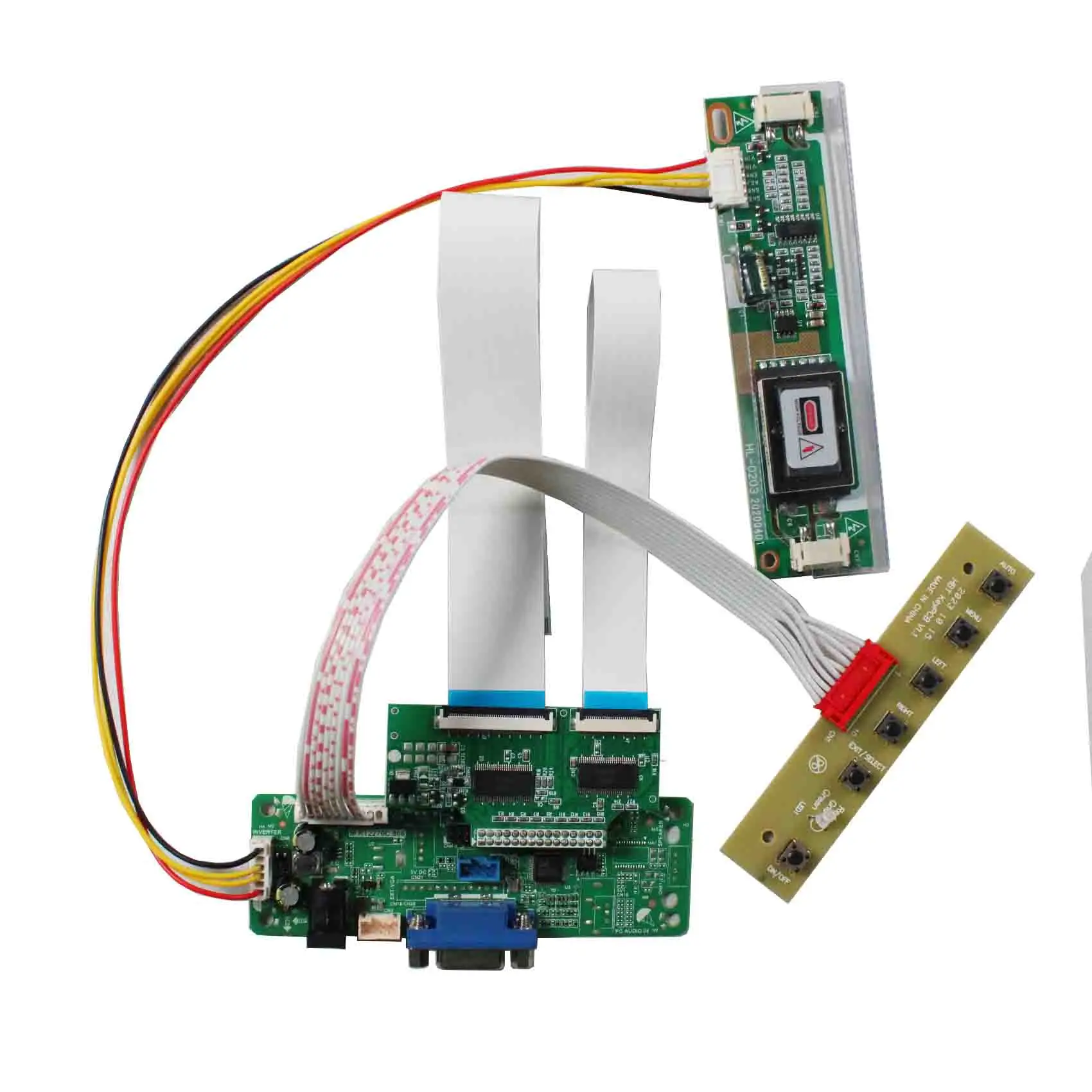 

Печатная плата универсальная плата контроллера Lvds Vga вход плата драйвера ЖК-дисплея для 2Ccfl 75Pin Ttl 15 ''1024X768 M150Xn05 V6 панель