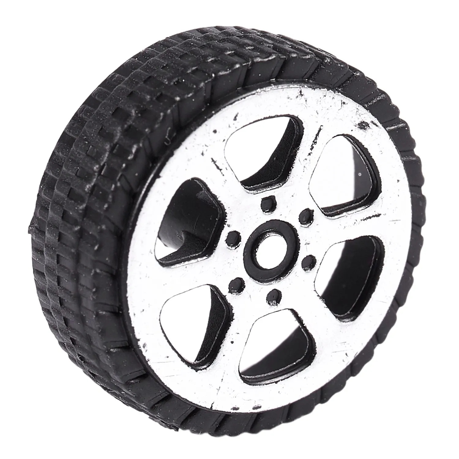 Plastikowa rolka o średnicy 2 mm Wałek samochodowy Model ciężarówki Koło 20 mm x 6 mm 20 szt.