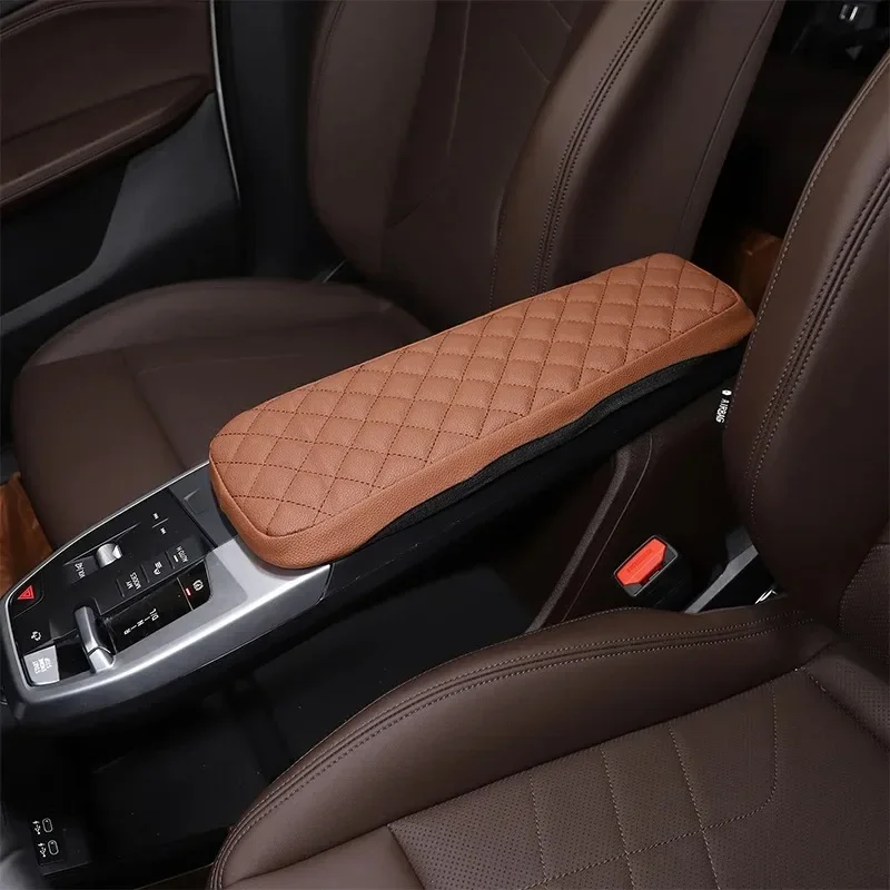 For   X1 U11 2023-2025 Leather Black Car Center Console Armrest Box Protection Case Decoration Interior Car Accessories