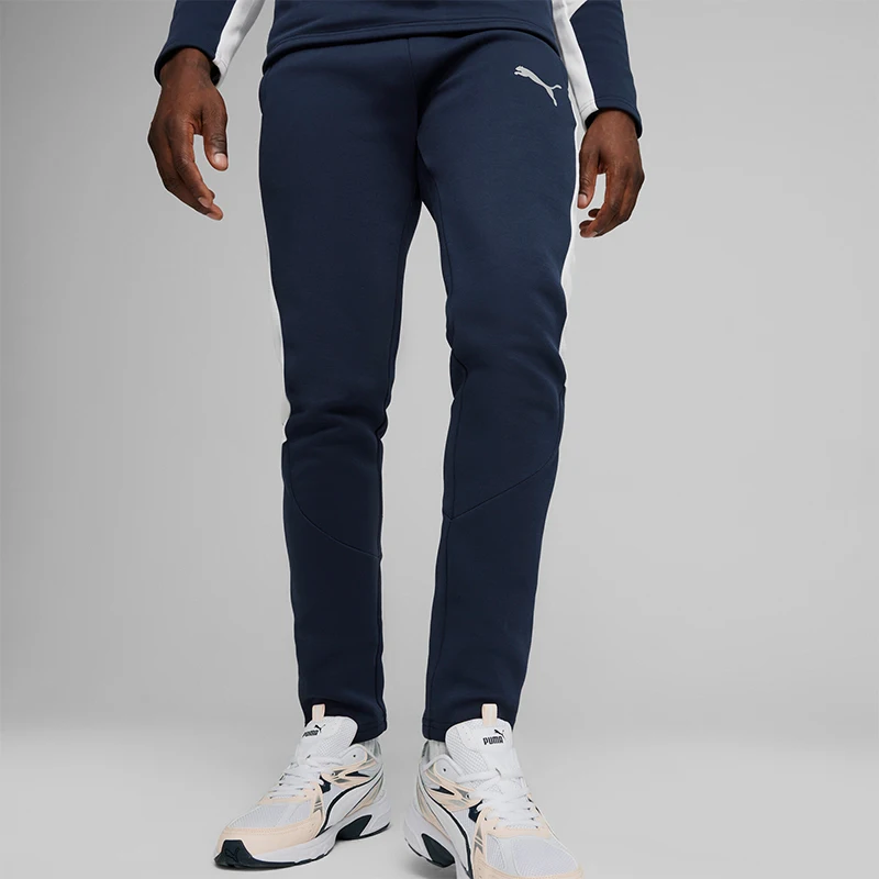 

Новые мужские спортивные брюки Puma Authentic Slim Fit с трикотажными вставками 681189-14