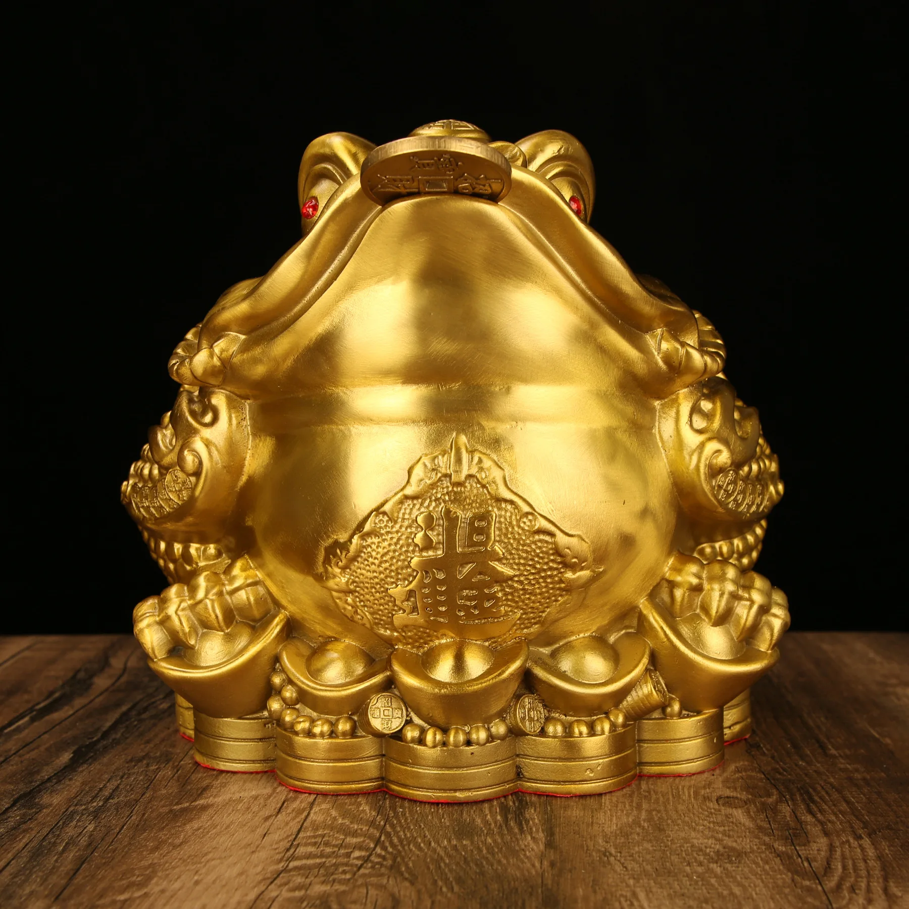 Brass Gold Toad Day Fighting Gold