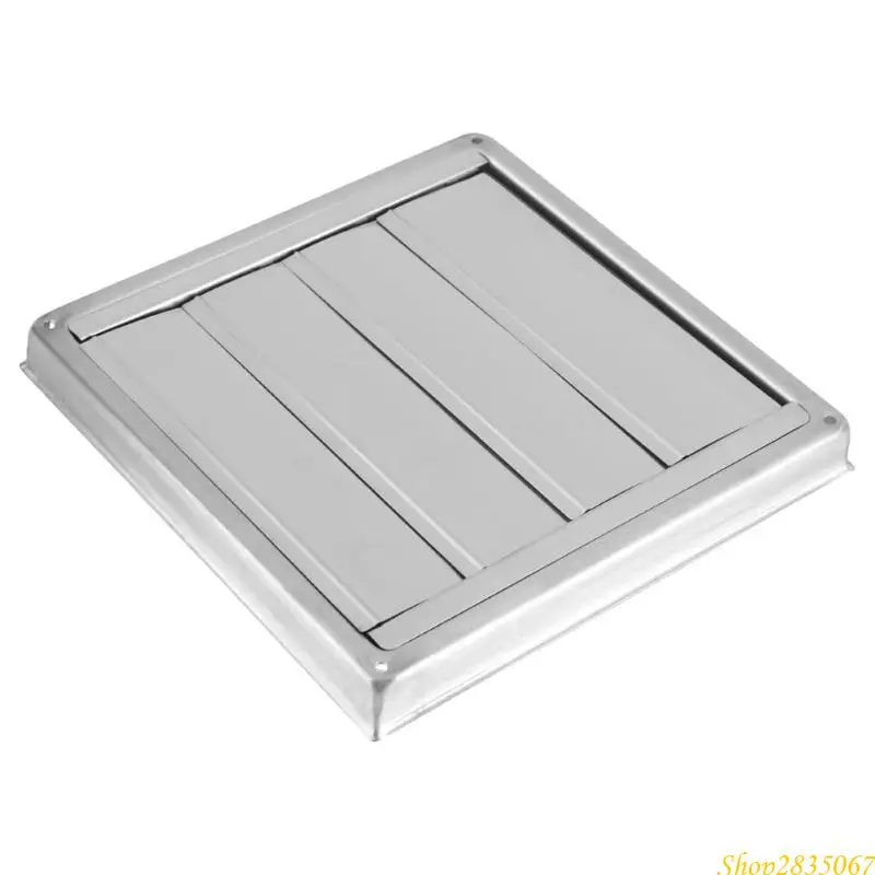 

Aluminum Wall Air Vent Bathroom Exhaust Port Kitchen Fan Vent Dryers Vent Cover Modern Wall Vent Cover Simple Installs 831F