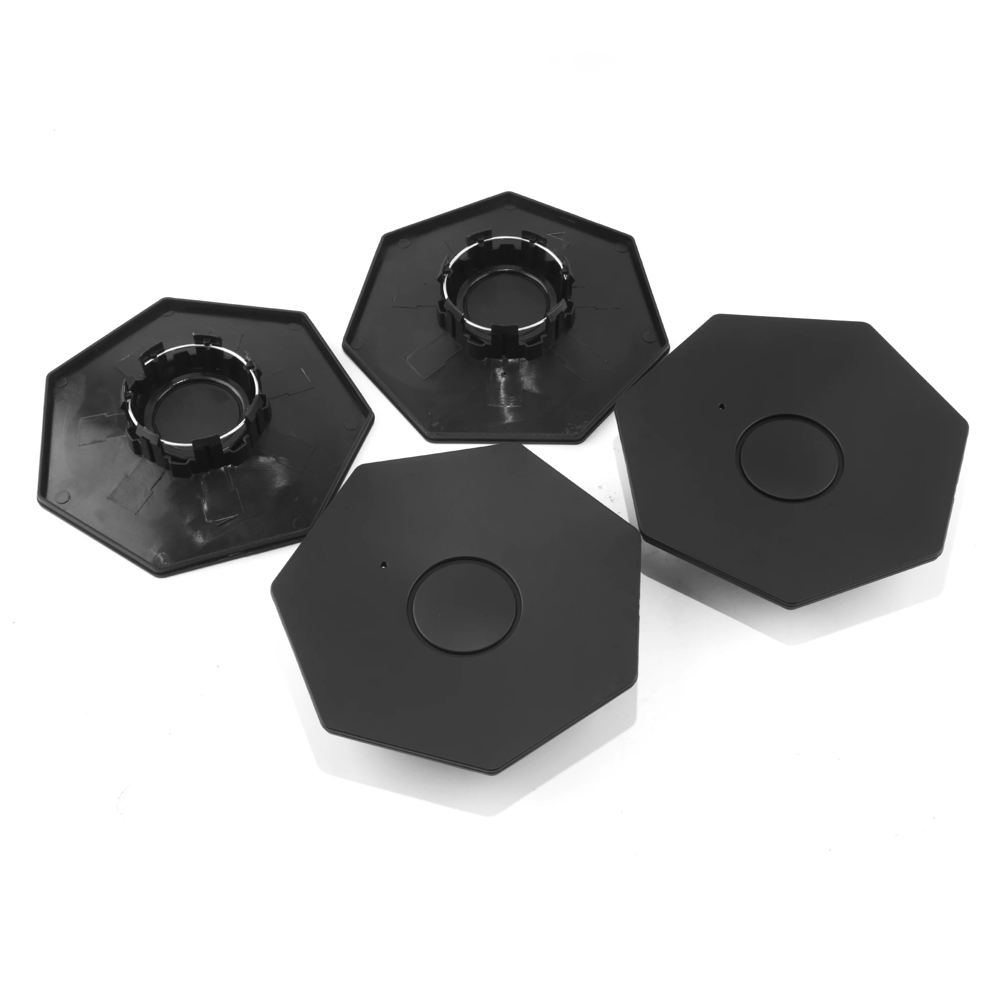 RhinoTuning-tapa central de rueda de coche, 1/4 piezas OD, 195mm/7,68 "ID 77mm/3,03", se adapta a todos los cibercamiones y cibercamiones, Tuercas OEM ABS, 2024