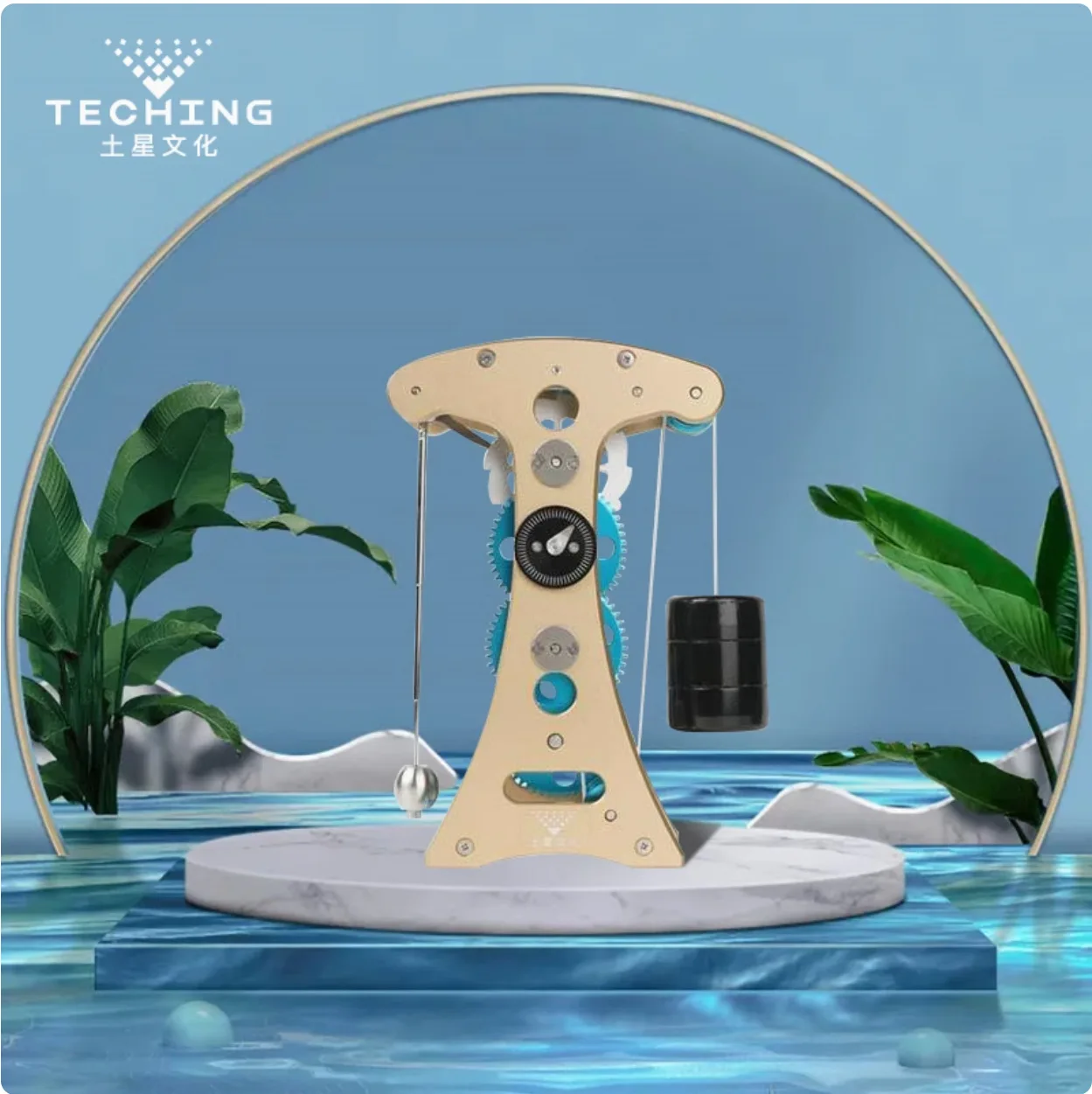 Saturn Culture Galileo Clock Model Assembly Toy