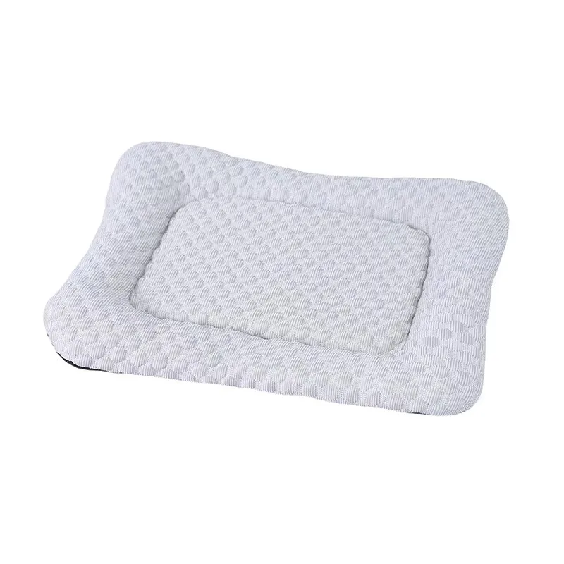 Cooling Ice Cube Bean Pet Mat Luxury Reversible Washable Cooling  pad Dog Bed for Small Middle Breeds Portable Cat Pad