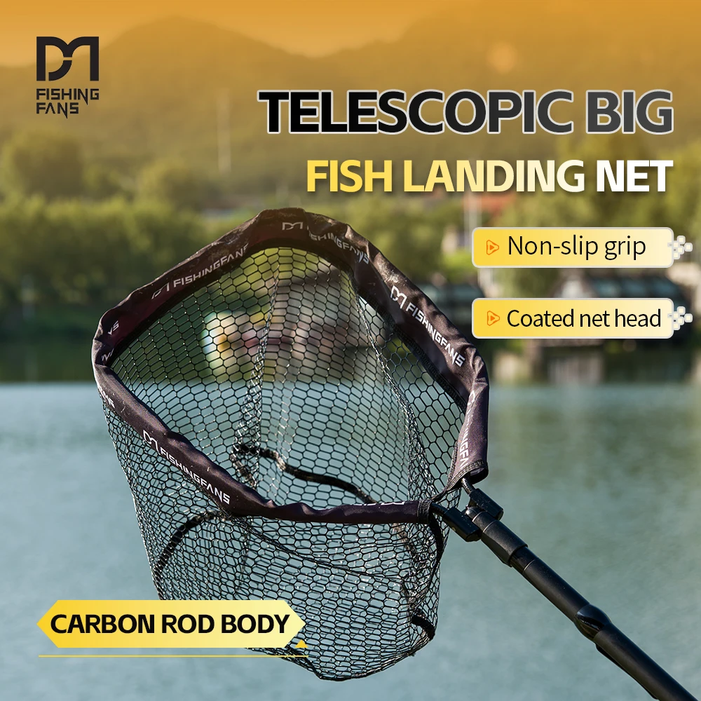Cycling Landing Gear - FISHINGFANS Épuisette de pêche flottante, Épuisette