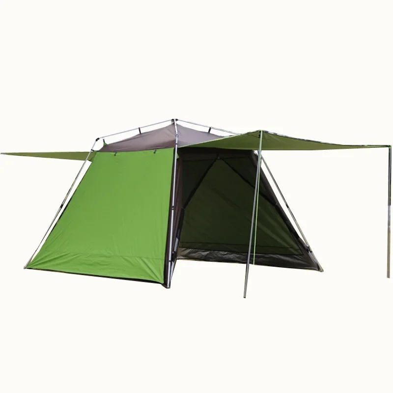 Imagem -04 - Barraca de Acampamento Automática Canopy Beach Ultralarge Protetor Solar Anti-uv Dupla Camada Mosquito Proof 58persons Pessoas