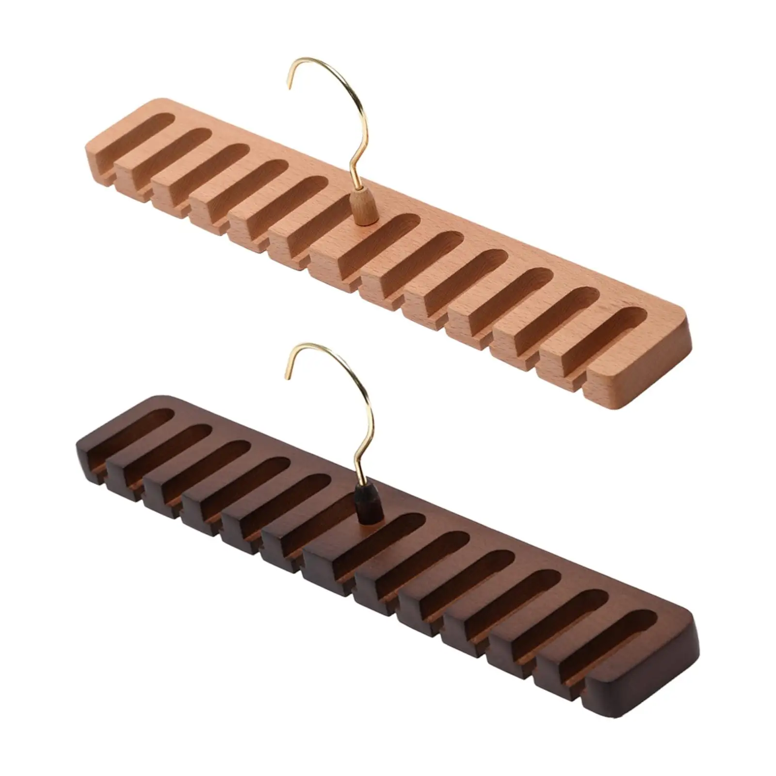 

Portable Rotating Wooden Tie And Belt Hanger For Closet Storage Organizer Rack Wardrobe