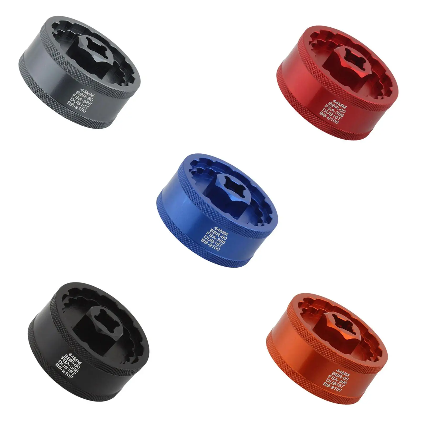 مزيل دعامة سفلية للدراجة 5 في 1، أداة سحب كرنك مقاومة للتآكل، مفتاح إصلاح تركيب الدراجة لمحبي الدراجات BB-9100 #2