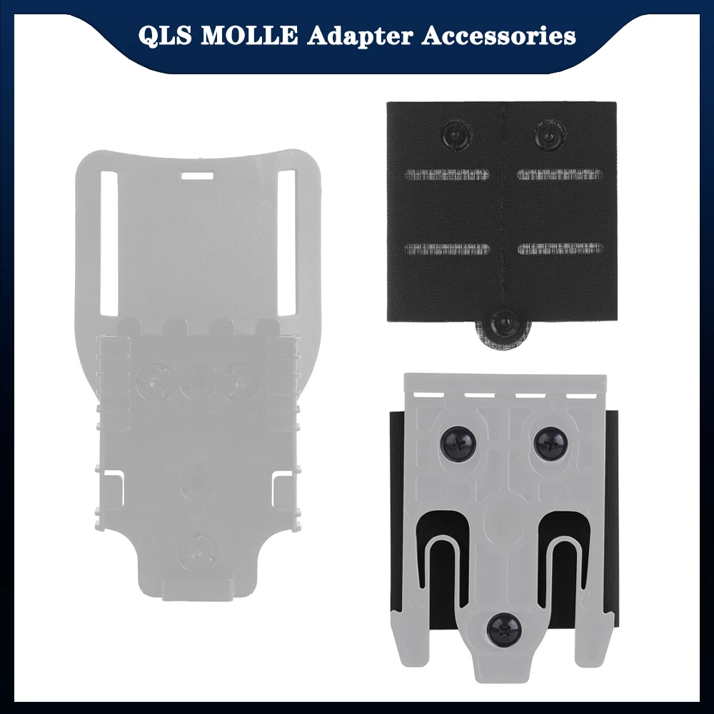 

Подсумки для журналов для тактических упражнений, охоты, стрельбы, аксессуары для адаптеров QLS MOLLE, крепление различных тактических дополнительных упаковок с системой M