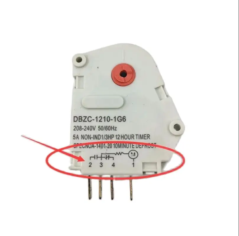 new good working High-quality for refrigerator Parts DBZC-1210-1G6 refrigerator defrosting timer