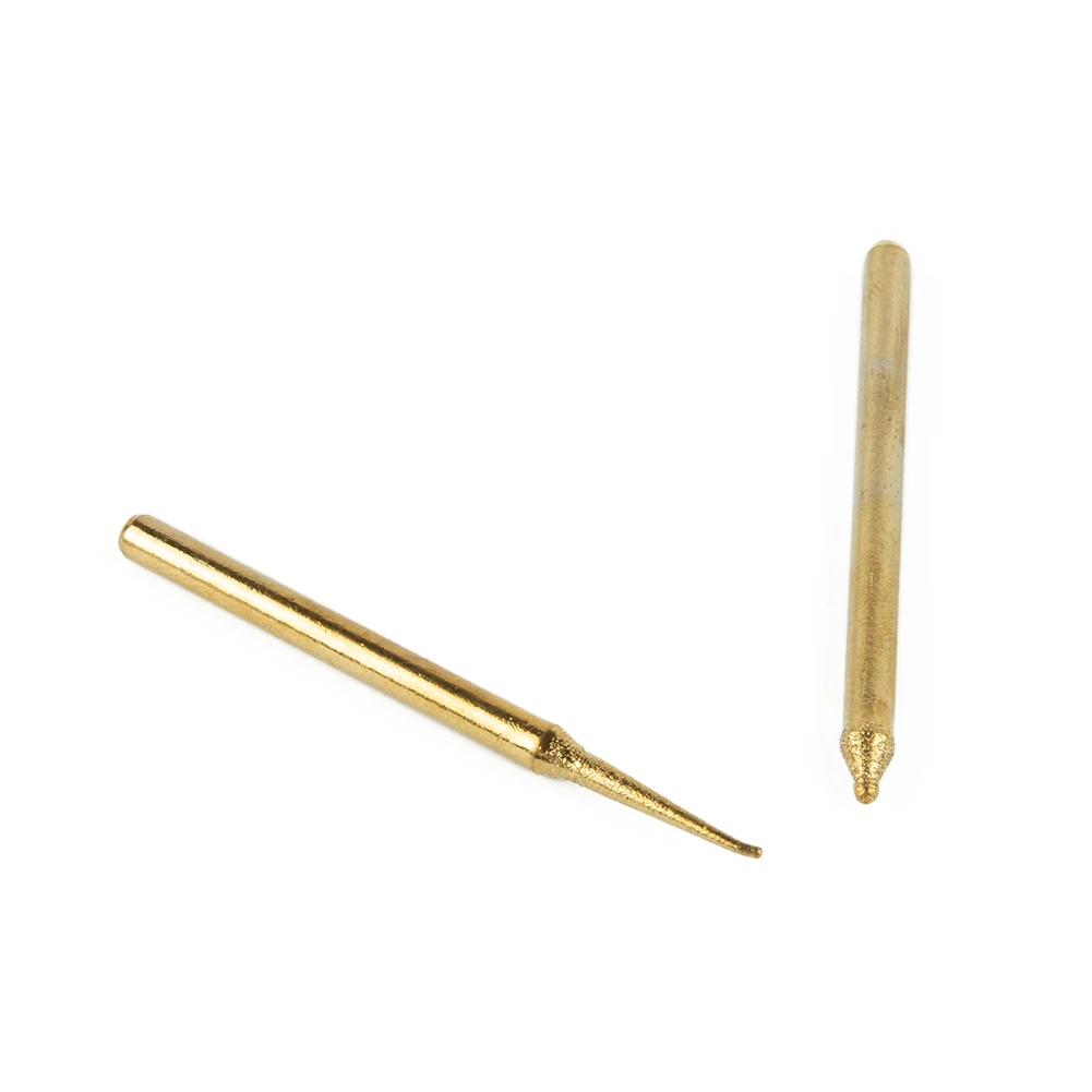 Diamante Burr Drill Bit Set, Corte para Gravura, Moagem, Polimento, Madeira, Metal, Ouro, DIY, Nova Qualidade, 000RPM, 28, 30Pcs