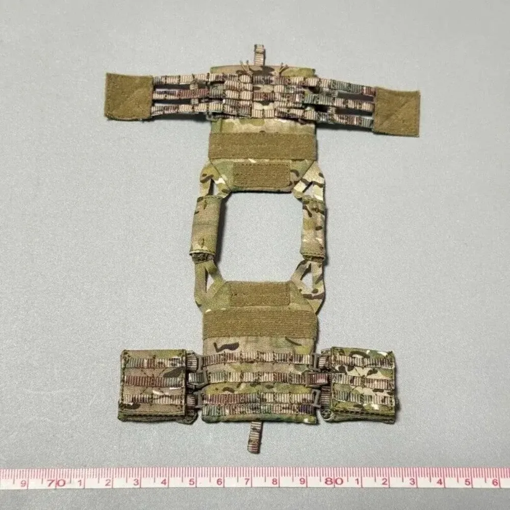 

ЛЕГКАЯ И ПРОСТАЯ модель солдатского жилета в масштабе ES 1/6 для 12-дюймовой ФИГУРЫ