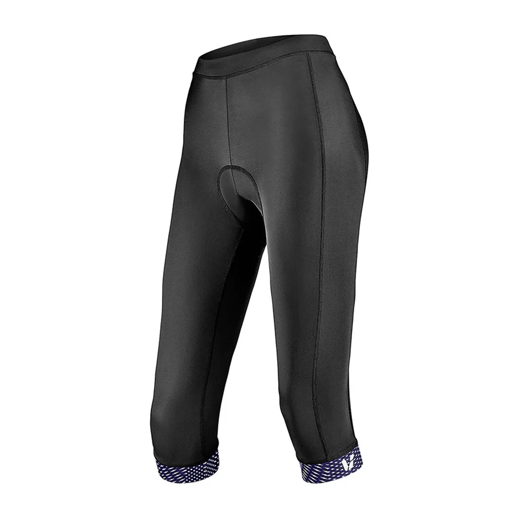 Spring/Autumn LIV Cycling 3/4 Black Pants Protect The Knee Womens Pro Team Mtb Road Bike Race Knickers Ciclismo Gel Pad Shorts