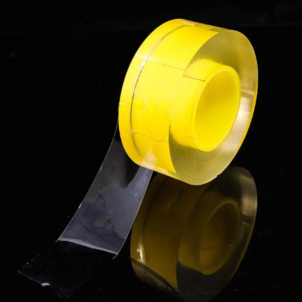 1 rotolo di pellicola protettiva per gioielli in PVC trasparente pellicola antistatica braccialetto orecchini anello gioielli orologi nastro di pellicola sigillante ad adsorbimento