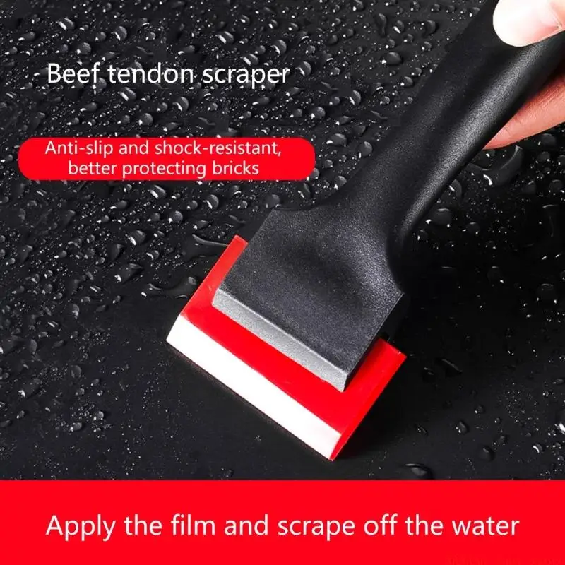 

A2BE Multipurpose Silicone Squeegee Scraper Car Window Shower Glass Cleaning Tool