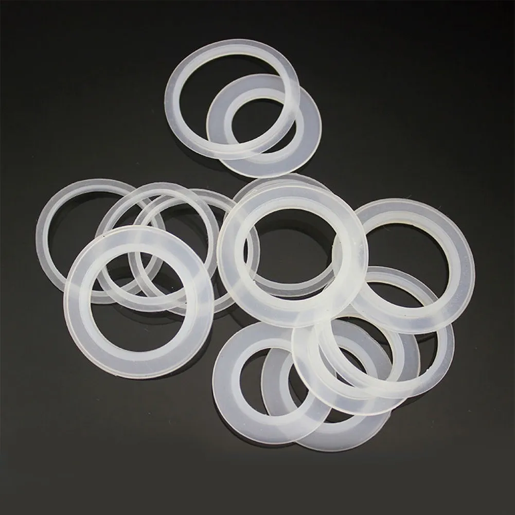 1pc Silicone Rubber Flat Gaskets Outer Dia Basin Drain Ring Silicone Ring Gasket Replacement Sink Pop Up Plug Cap Washer Seal