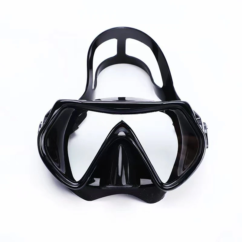 

Diving goggles waterproof and anti-fog high definition professional scuba tempered glass large frame