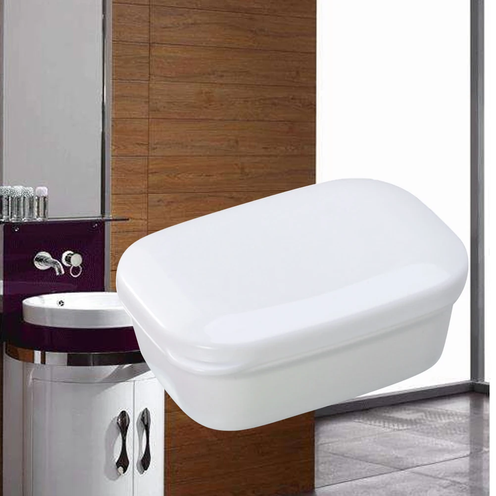 

Portable Soap for Travel Gym Leak Proof Container Bathroom Home Use Waterproof Soap Box Anti Slip Compact