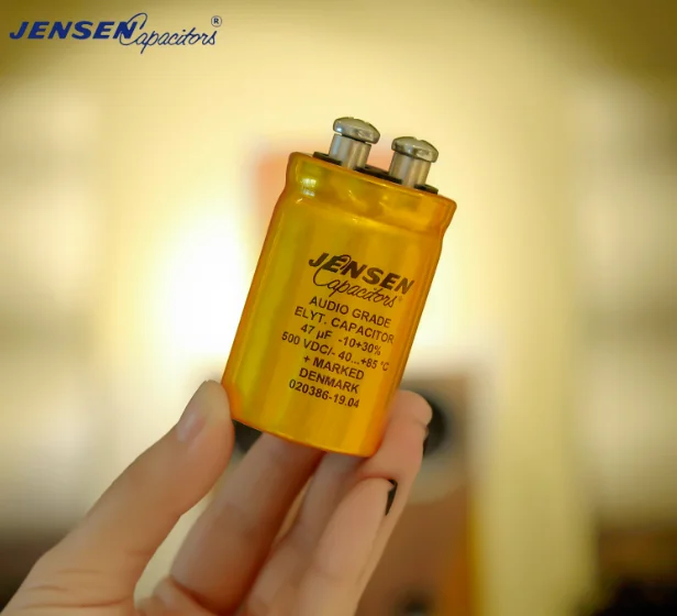 1pcs/lot Denmark Jensen 47uf 500v 35X55MM Electrolytic capacitor original handicraft free shipping