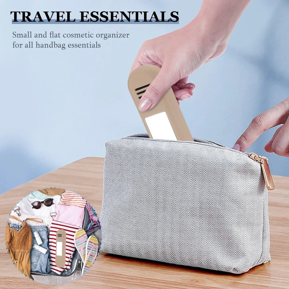

Silicone Beauty Blenders Case Zipper Make Up Brush Handbag Breathable Easy To Clean Protable Lightweight for Outdoor
