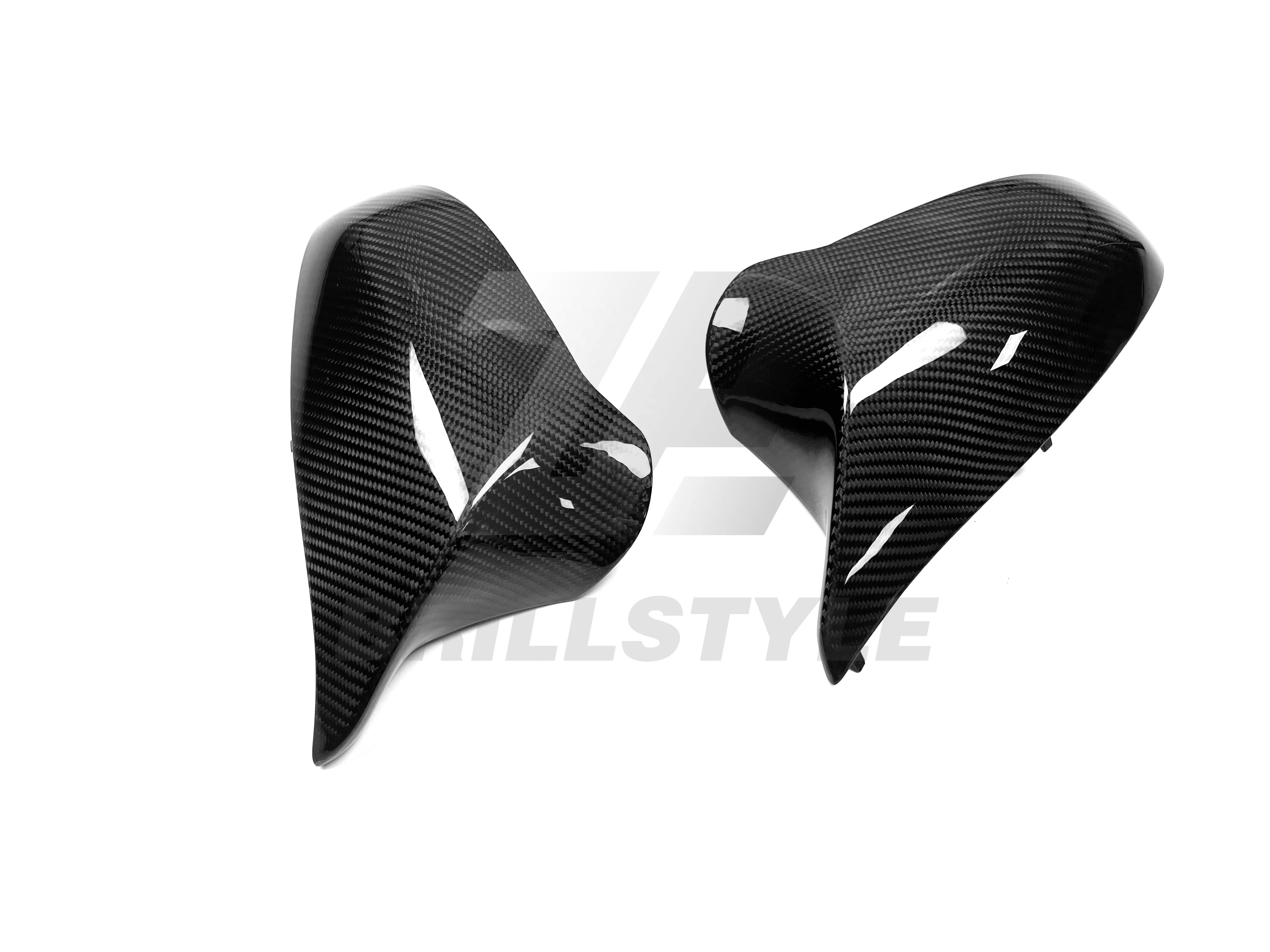 Dry Carbon Fiber Rearview Mirror Cover for BMWs 2 3 4 Series F80 M3 F82 F83 M4 F87 M2C RHD