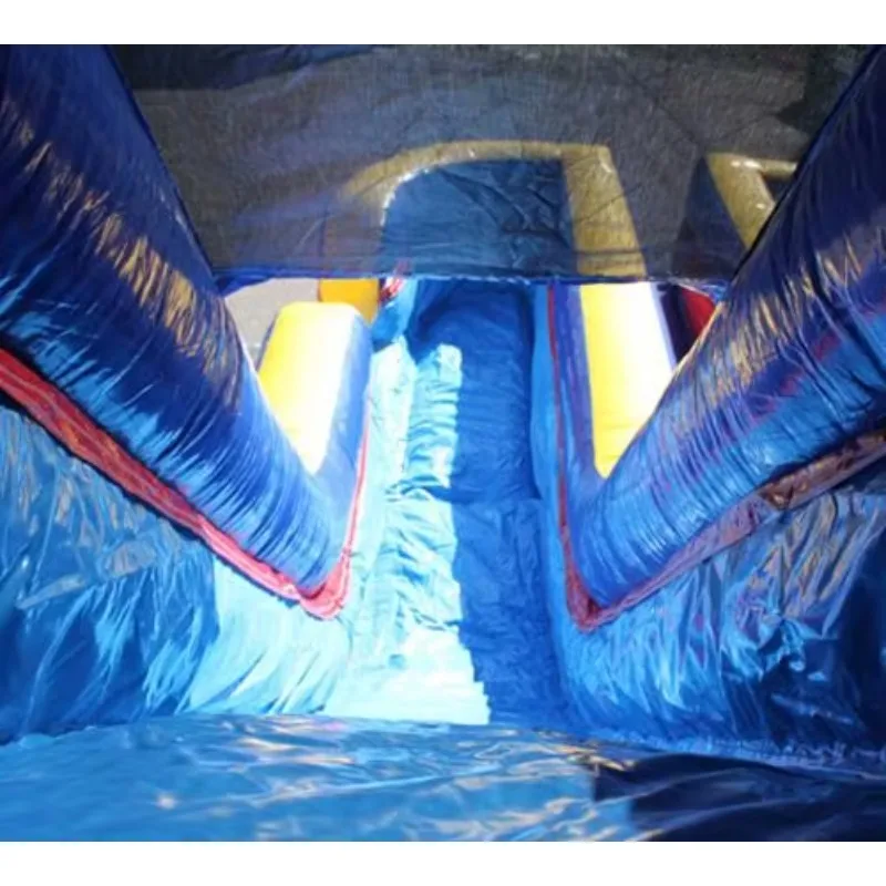 Commercial Outdoor PVC Inflatable Water Slide for Kids Giant Party Entertainment Bouncer with Double Slide Bouncy Castle