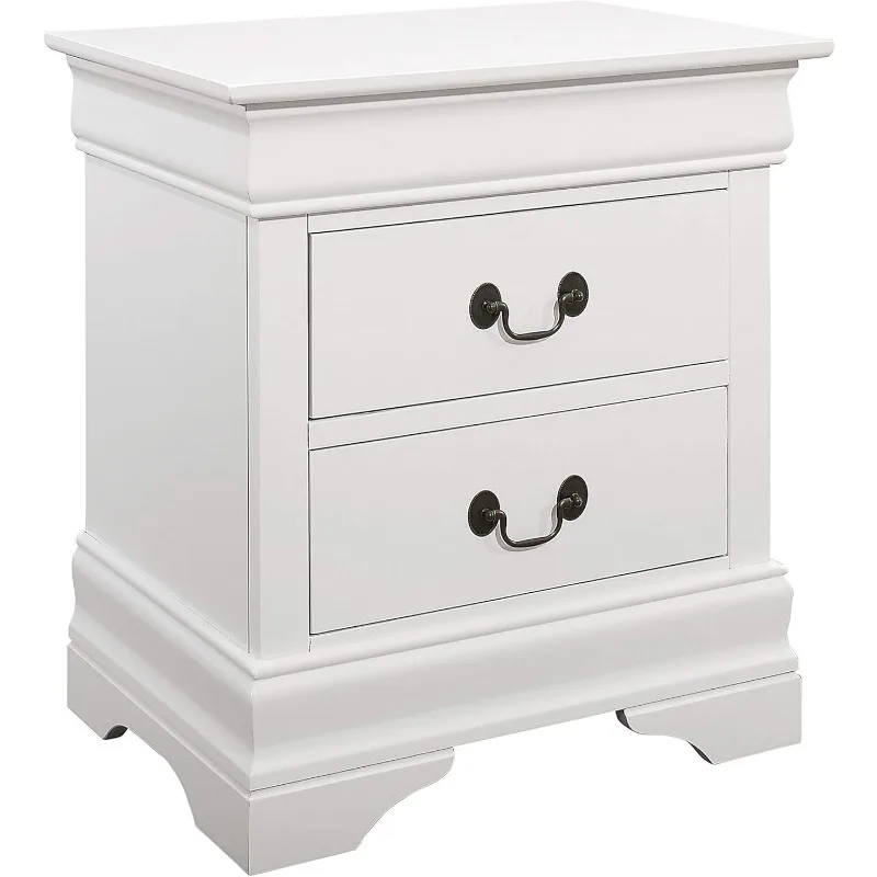 

Louis Philippe 2-Drawer Nightstand White 204692